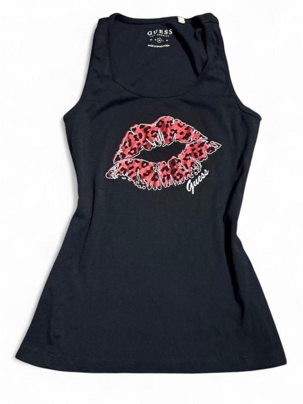 GUESS Los Angeles Suni Lip Tank – Size Medium